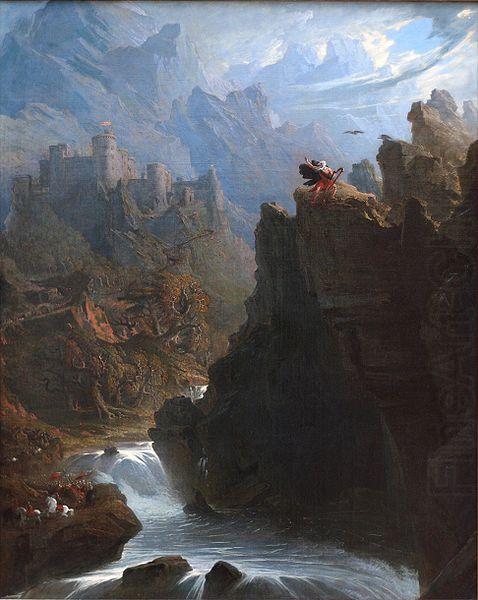 John Martin The Bard china oil painting image